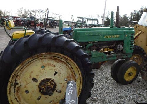Used John Deere b Tractor parts.