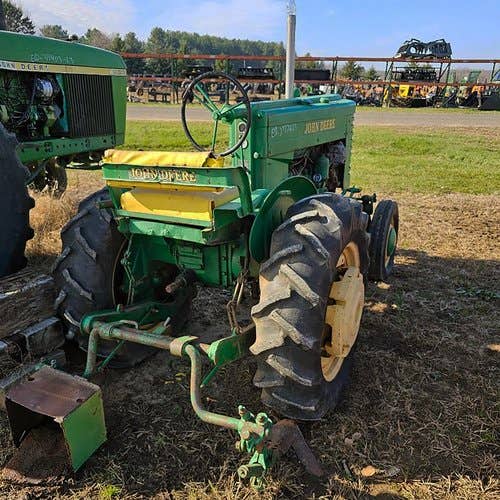 Used John Deere M Tractor parts.