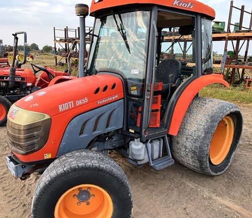 Used Kioti DK55 Tractor parts.