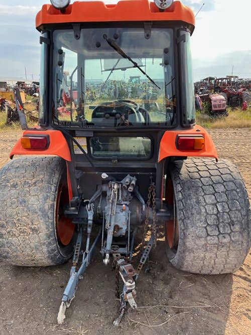 Used Kioti DK55 Tractor parts.