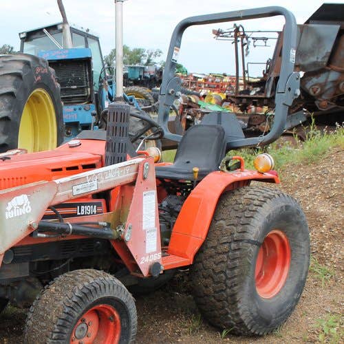 Used Kioti LB1914 Tractor parts.