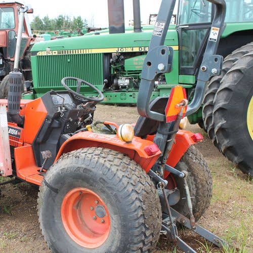 Used Kioti LB1914 Tractor parts.