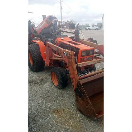 Used Kioti lb1914 Tractor parts.