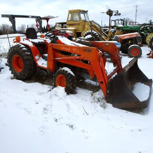 Used Kioti LB1914 Tractor Parts Used Kioti LB1914 Tractor Parts