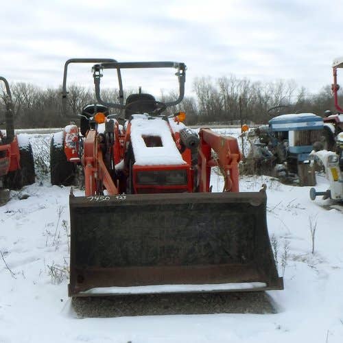 Used Kioti LB1914 Tractor parts.