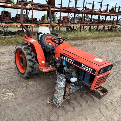 Used Kioti LB2204 Tractor parts.