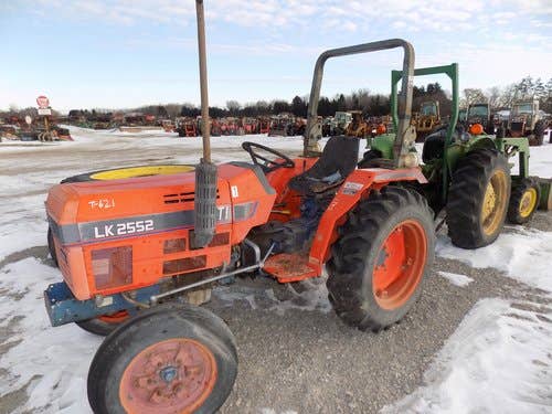 Used Kioti LK2552 Tractor parts.