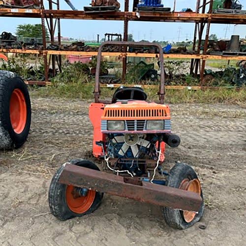 Used Kioti LK2552 Tractor parts.