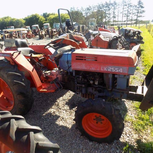 Used Kioti LK2554 Tractor parts.