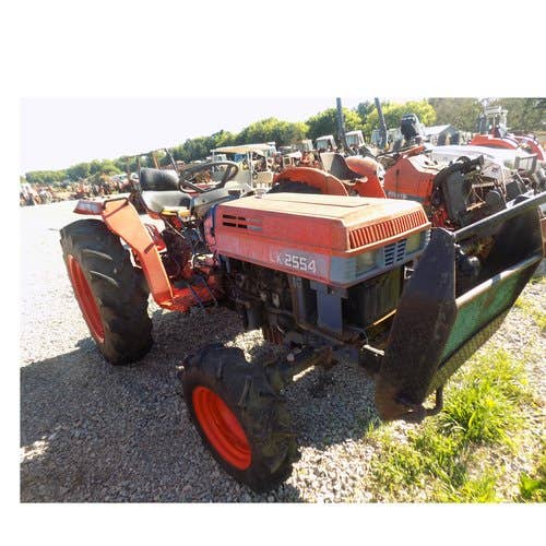 Used Kioti LK2554 Tractor parts.