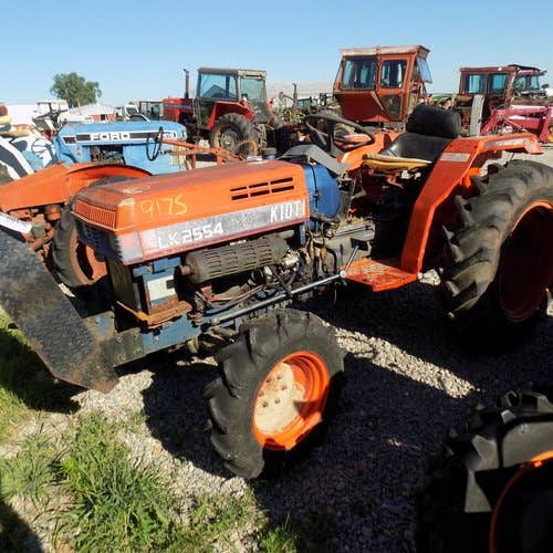 Used Kioti LK2554 Tractor parts.