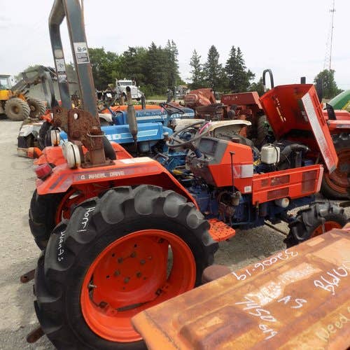 Used Kioti lk2554 Tractor parts.
