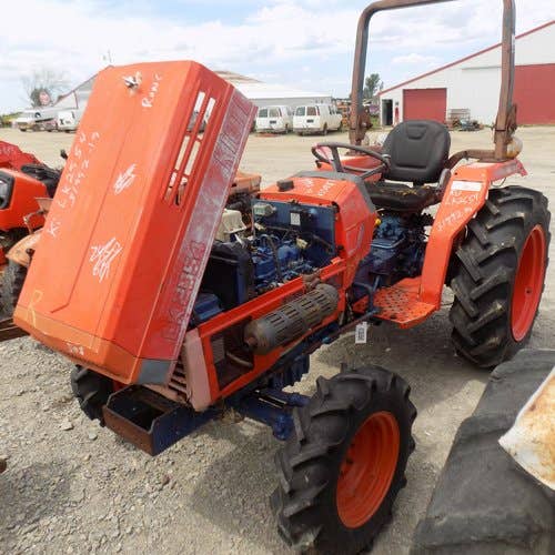 Used Kioti lk2554 Tractor parts.