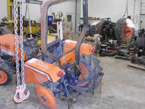 Used Kioti LK3054 Tractor parts.