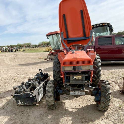 Used Kioti lk3054 Tractor parts.