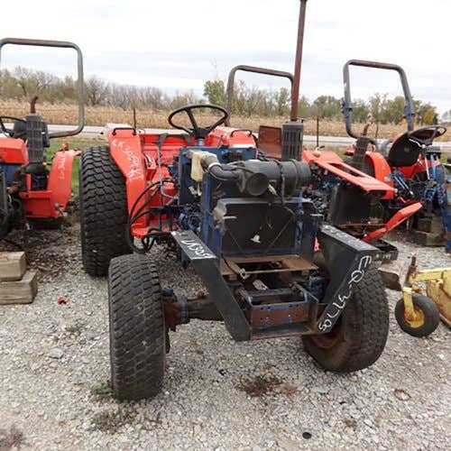 Used Kioti LK3054 Tractor parts.