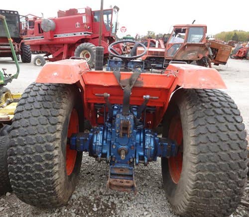 Used Kioti LK3054 Tractor parts.