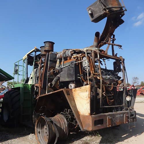 2009 Used Krone Big X100 Harvester parts.