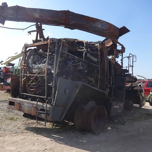 2009 Used Krone Big X100 Harvester parts.