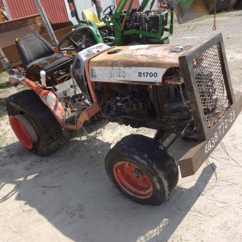 Used Kubota B1700 Tractor parts.