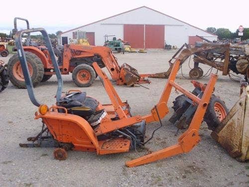 Used Kubota b1750 Tractor parts.