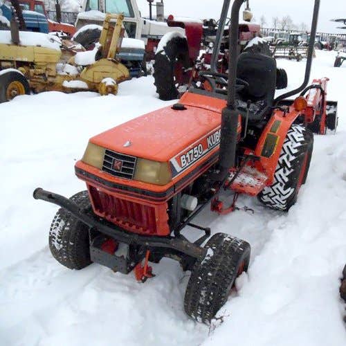 Used Kubota B1750 Tractor parts.