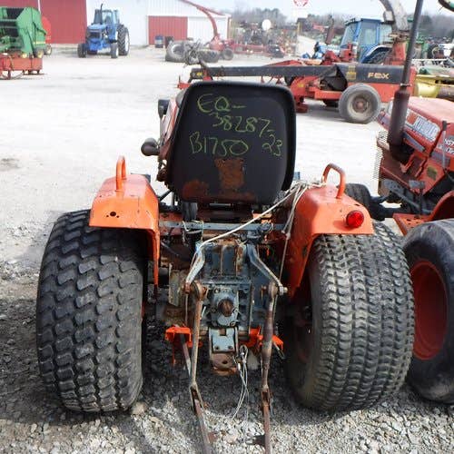 Used Kubota B1750 Tractor parts.