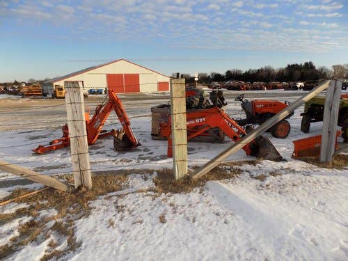 Used Kubota B21 Tractor parts.