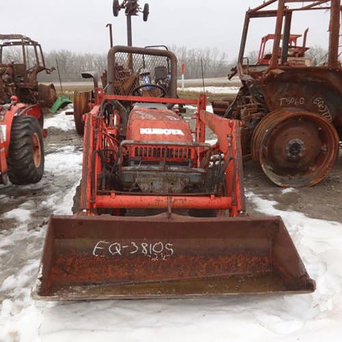 Used Kubota B21 Tractor parts.