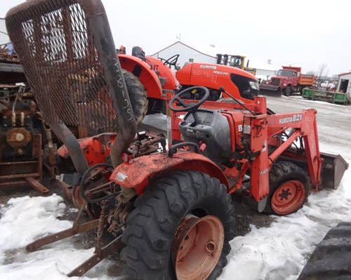 Used Kubota B21 Tractor parts.