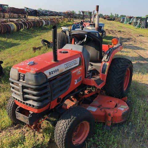 Used Kubota B2100 Tractor parts.