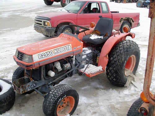 Used Kubota b2150 Tractor parts.