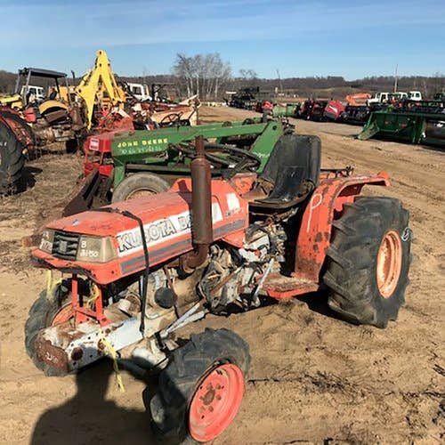 Used Kubota B2150 Tractor parts.