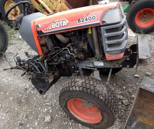 Used Kubota b2400 Tractor parts.