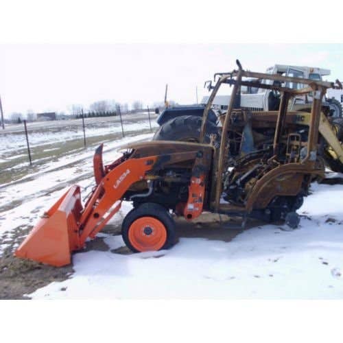 2015 Used Kubota B2650 Tractor parts.