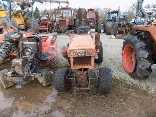 Used Kubota B5001 Tractor parts.