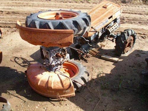 Used Kubota B6000 Tractor parts.