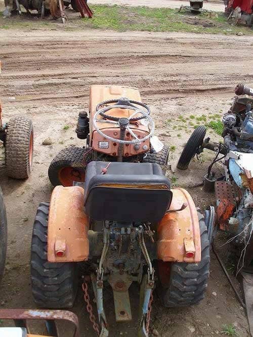 Used Kubota B6000 Tractor parts.