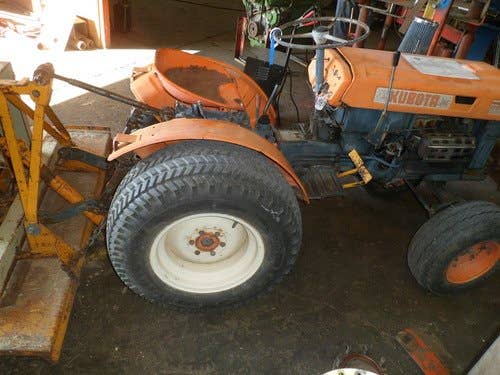 Used Kubota B6000 Tractor parts.