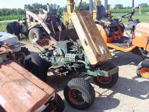 Used Kubota b6000 Tractor parts.