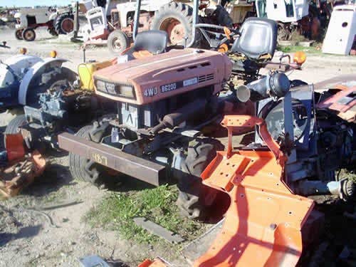 Used Kubota B6200 Tractor parts.