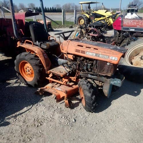 Used Kubota B6200 Tractor parts.