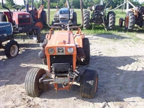 Used Kubota B7100 Tractor parts.