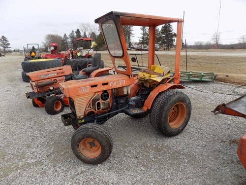 Used Kubota B7100 Tractor parts.