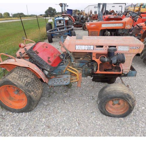 Used Kubota B7100 Tractor parts.