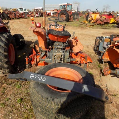 Used Kubota B7100 Tractor parts.