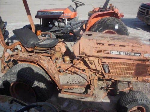 Used Kubota B7200 Tractor parts.