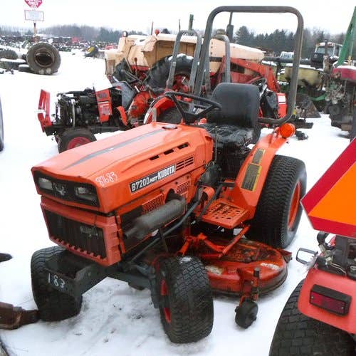 Used Kubota B7200 Tractor Parts Used Kubota B7200 Tractor Parts
