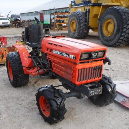 Used Kubota b7200 Tractor parts.