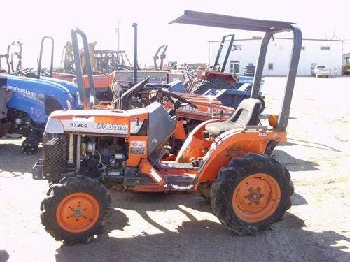 Used Kubota B7300 Tractor parts.